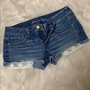 Sparkle ⭐️ Stars ⭐️ American Eagle Shorts